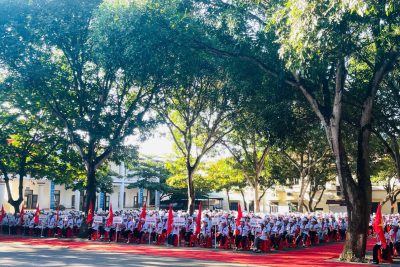 Hình ảnh lễ khai giảng năm học mới